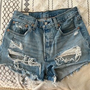 Levi 501 Denim Shorts